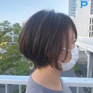ショート カラー 宮本 聖希のヘアスタイル