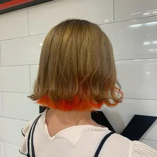 ショート カラー 艶髪/白髪ぼかし ヘッドスパ/大野結菜のヘアスタイル