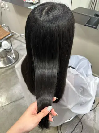 ロング 縮毛矯正/ネイル 🌻ひまわり🌻のヘアスタイル