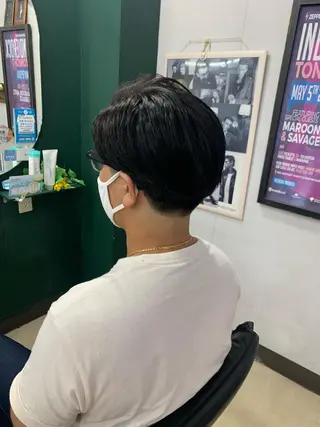 ミディアム メンズ lil所属・月館 怜奈のヘアスタイル