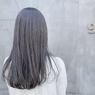 セミロング カラー 🦋透明感カラー /ケアブリーチ🦋のヘアスタイル