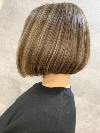 ショート 'oli所属・難波'oli【オリ】 美容室のヘアスタイル