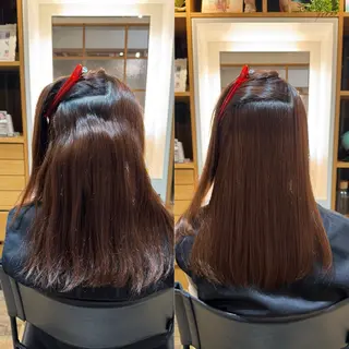 セミロング afloatkobe所属・美髪/髪質改善 川口凌弥のヘアスタイル