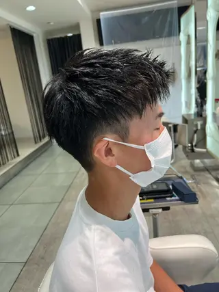 ショート メンズ 柳澤 和也のヘアスタイル