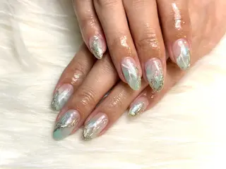 ネイル La vie mi nailニュアンスのネイルデザイン