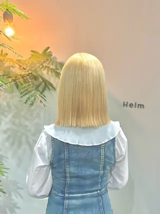 ミディアム Helm所属・久次米 智人のヘアスタイル