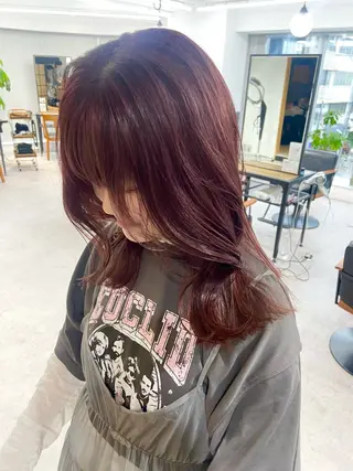 カラー ダブルカラー 🌙ｃｈｉｎａｒｉのヘアスタイル