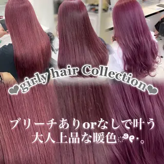 ロング カラー ヘアアレンジ 💗秋冬トレンドヘア Natsumi 💗のヘアスタイル