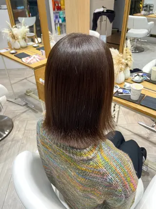 ミディアム カラー AVANCE 広島本通り店所属・森 千聡のヘアスタイル