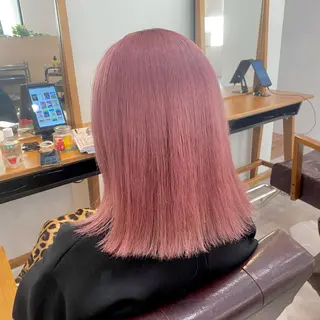 セミロング little salt 渋谷店所属・akina*ブリーチ ♡トレンドヘアのヘアスタイル
