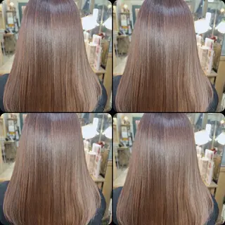 セミロング ❤︎大人シック ベージュrihoのヘアスタイル