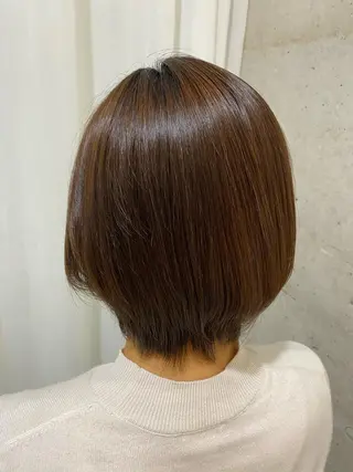 ショート パーマ 田中 アキオのヘアスタイル