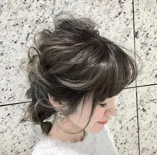 ミディアム 瀧本 顕のヘアスタイル