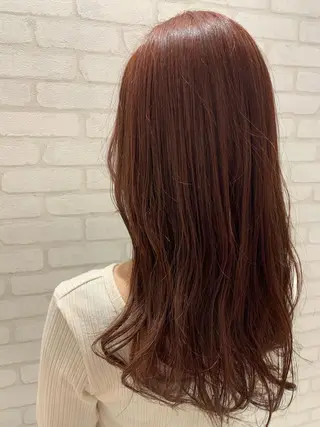 ロング カラー 【髪質改善】 夏目結以のヘアスタイル