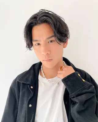 パーマ メンズ ✨メンズカット ニュアンスパーマ鷲野のヘアスタイル