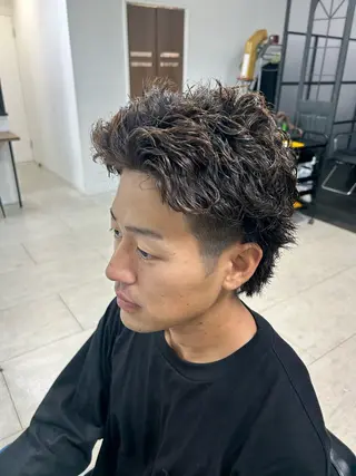 ショート パーマ メンズ メンズパーマの達人 /タカシマ　ダイスケのヘアスタイル