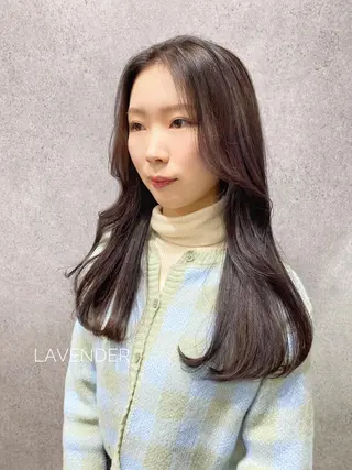 ロング カラー clomus所属・YUKA艶髪 🌸寛ぎ部屋のヘアスタイル