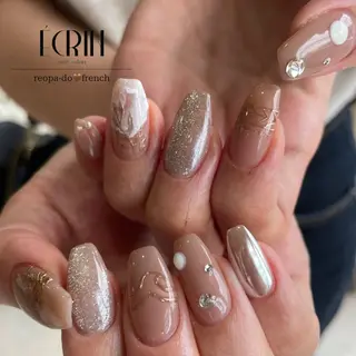 ネイル écrin所属・kouno megumiのネイルデザイン