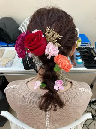 セミロング ヘアアレンジ Gypsoly ☺︎ゆきのその他イメージ