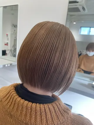 ショート カラー ito.北堀江所属・ito.北堀江　🌿 🧃🫧のり🧃🫧のヘアスタイル