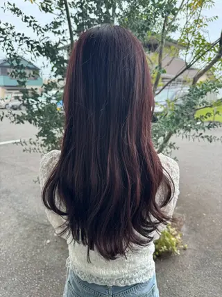 カラー 艶、デザインカラー KAORI🌼のヘアスタイル