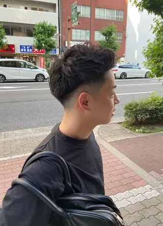 ショート メンズ レオ所属・仁和山 晃のヘアスタイル