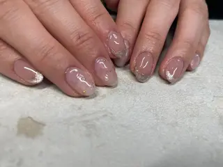 ロング カラー ヘアアレンジ キッズ ネイル マツエク・マツパ アイブロウ 福田 加奈のネイルデザイン