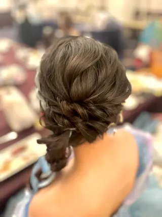 ヘアアレンジ 似合わせヘアメイク 💐オダギリチアキのヘアスタイル