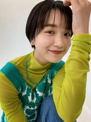 ショート benji仙台所属・KOKI/ ボブ/ パーマ/透明感カラーのヘアスタイル