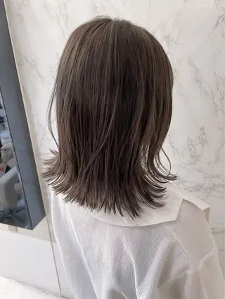 ミディアム ☆ハイトーン口コミ◎ WiLL/京橋のヘアスタイル