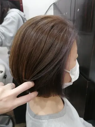 ショート カラー sepiage trois所属・酒井 亜希のヘアスタイル