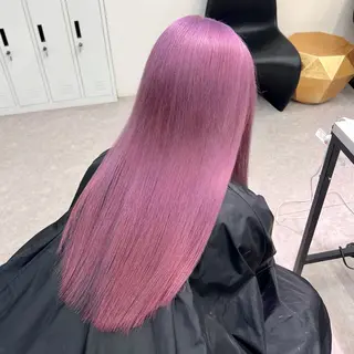 ロング カラー PELE 渋谷所属・渋谷ハイトーン/ エクステ/さきののヘアスタイル