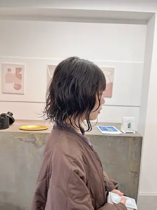 ミディアム パーマ hair salon SILLO.のヘアスタイル