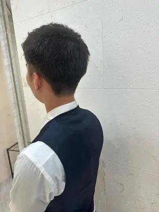 ショート メンズ 安田 柚月のヘアスタイル