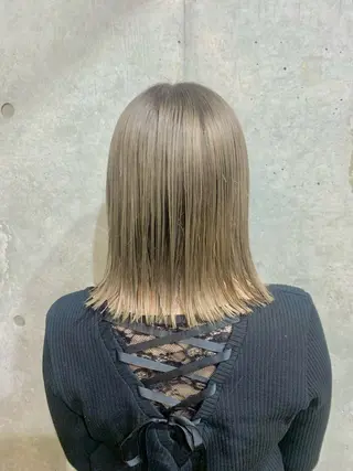 ミディアム カラー 🤍透明感カラー ソメヤナナ 🤍のヘアスタイル