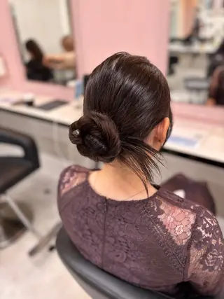 ヘアアレンジ 💙ハイトーン韓国風 色白ヘア💙manaのヘアスタイル