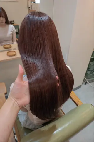 ロング 韓国レイヤー 🎀片山 ゆき🎀のヘアスタイル