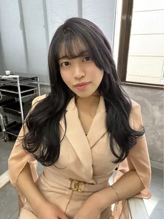 ロング パーマ ONE’s ly店長 佐藤　豪のヘアスタイル