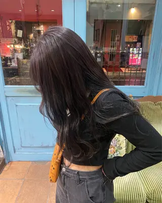 ロング カラー 海音 心斎橋美容室のヘアスタイル