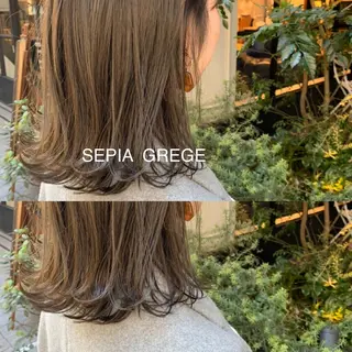 ミディアム LOMA🇰🇷 銀座クボタのヘアスタイル