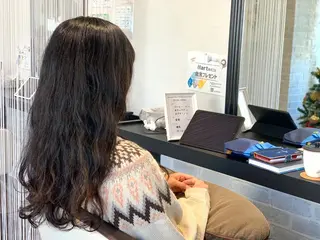 ロング パーマ 川村 綾のヘアスタイル