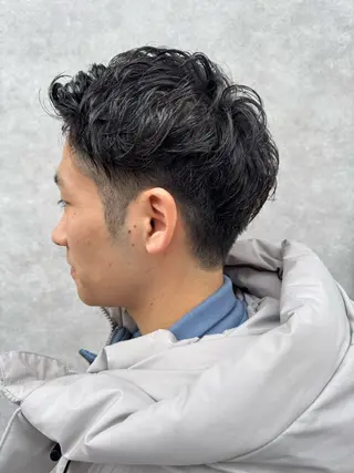 メンズ 米元 春奈のヘアスタイル