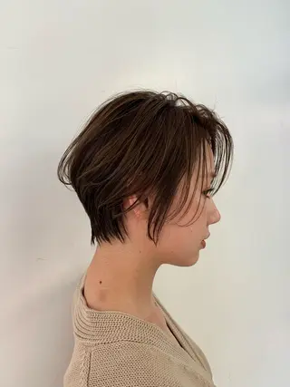 ショート カラー ボブ/大人ヘア k-two濱田のヘアスタイル