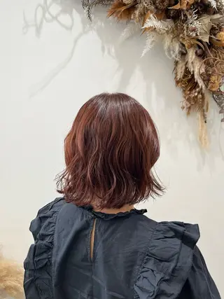 カラー ヘアアレンジ bisou hair スガノ カヤノのヘアスタイル