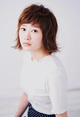 ショート カラー パーマ 年間1500人担当 代表 南一路のヘアスタイル