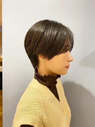 ショート ase.糸島店所属・UEDA AYAのヘアスタイル