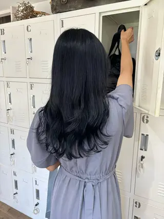 セミロング カラー Risa🐈⬛/ グレージュ/透明感のヘアスタイル