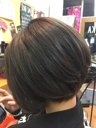 ショート カラー YAP！HAIR所属・YAP！HAIR トコツメアヤノのヘアスタイル
