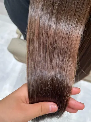 ロング カラー 桑原 りゆのヘアスタイル