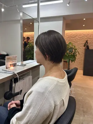 ショート 似合わせcut ◎ 倉橋実咲のヘアスタイル